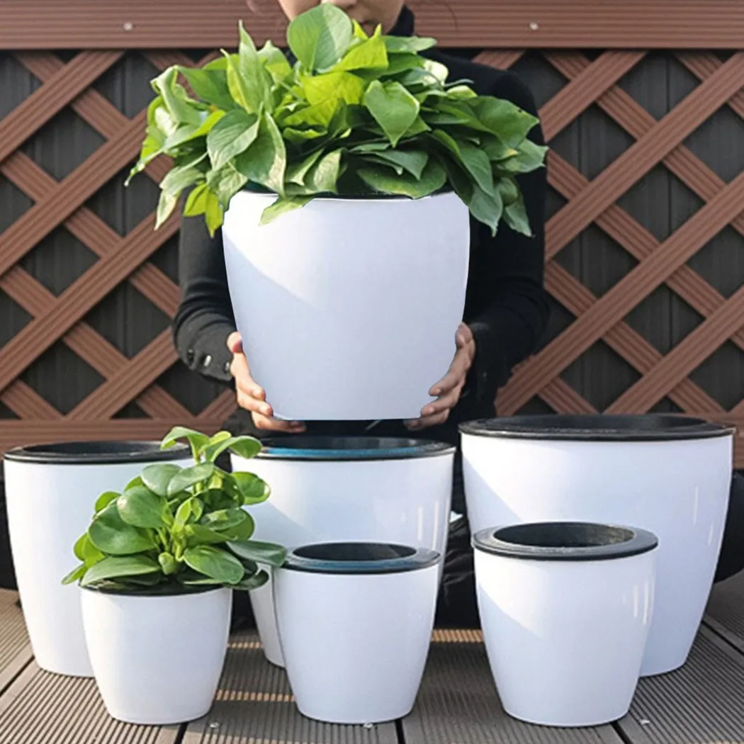 Lazy Flower Pot Self-Watering  - огляд і ціна Self Watering Insert