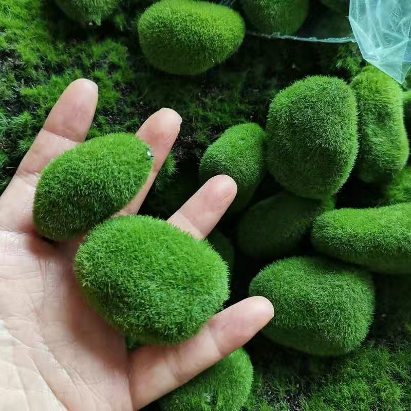 Artificial Green Moss Stones f - огляд і ціна Sphagnum Moss Dry
