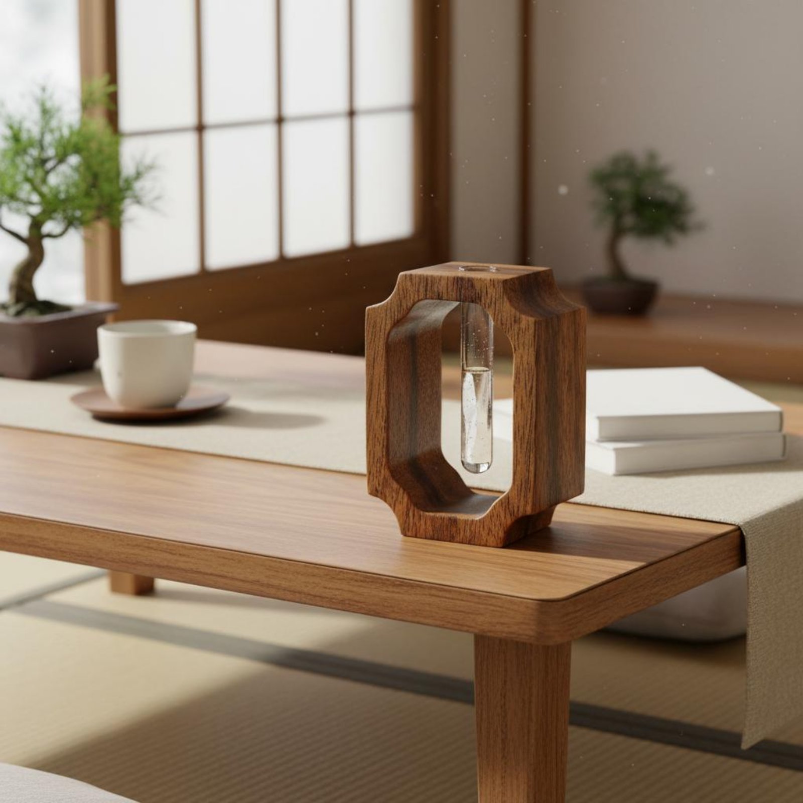 Walnut Wood Vase Easy to Clean - огляд і ціна Propagation Station Vase